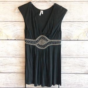 NWOT Black Sleeveless Top